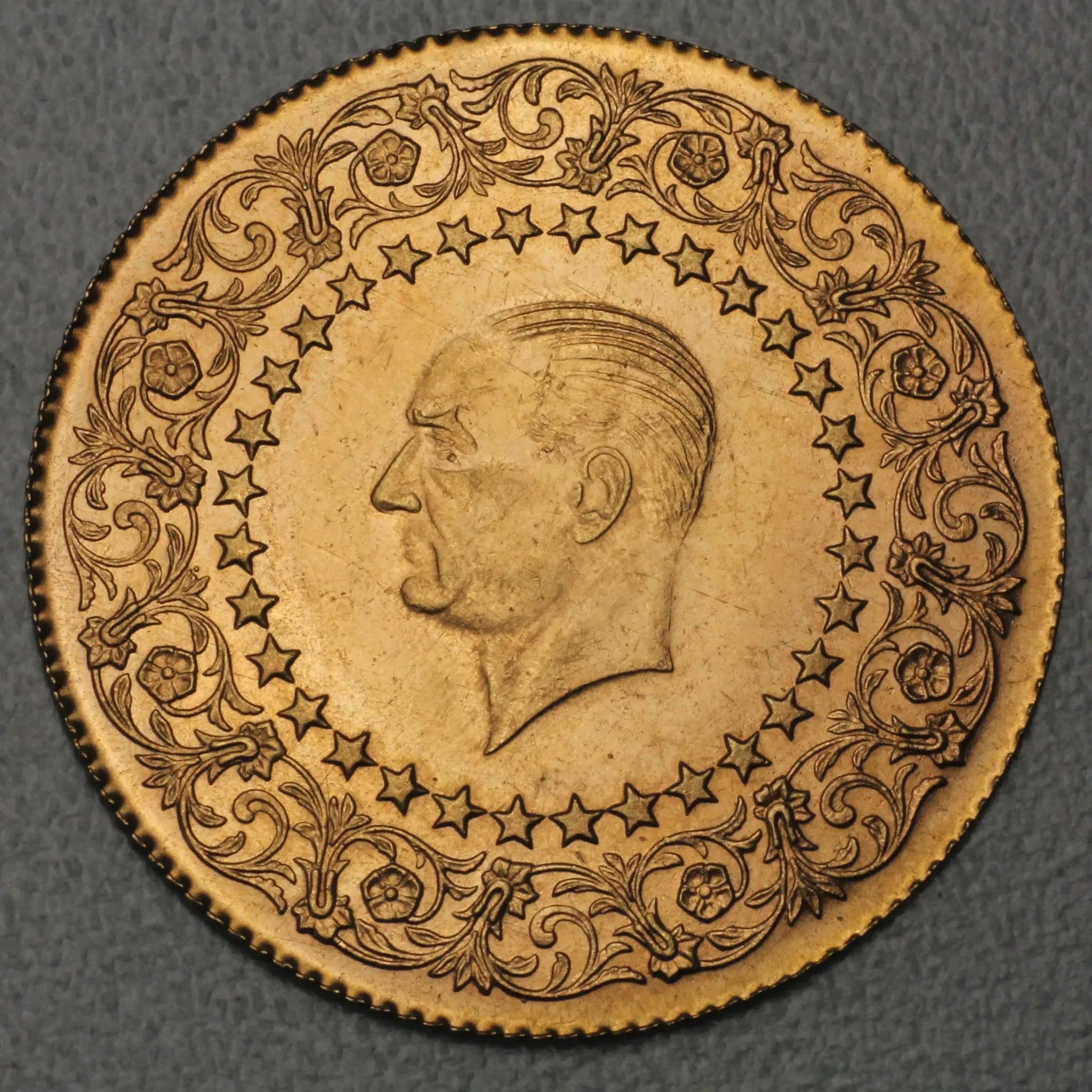 Goldmünze 250 Piaster 