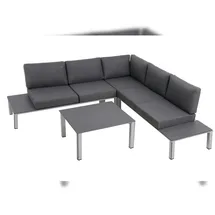 MWH Das Original Kedline Lounge-Set silber/grau