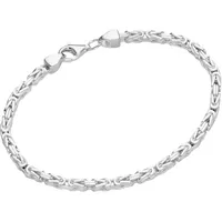 Smart Jewel Armband Königskette massiv, Silber 925 Armbänder &