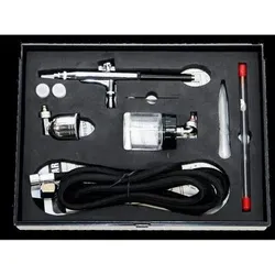 SIVA 15002 Airbrush Set mit Spritzdüse 0,2mm / 0,3mm / 0,5 mm