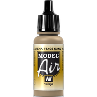 Vallejo Model Air Acrylfarbe, 17 ml Sand Yellow