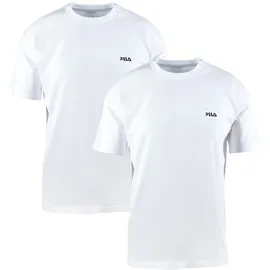 Fila FILA, Herren, Round Neck Undershirt 2er Pack - weiß - S