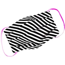 I WANT YOU NAKED Naked Mask - Stripes Mundschutz Masken