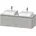 Duravit Duravit Waschtischunterschrank 142 48 2 55 cm Betongrau Matt links und rechts