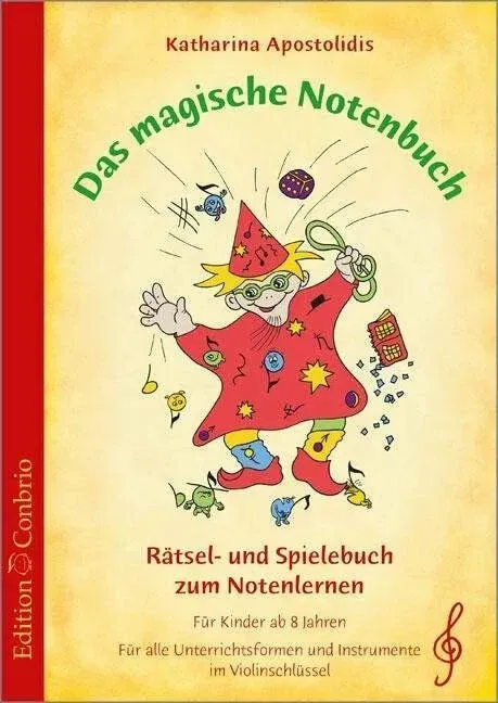 Das magische Notenbuch, Sachbücher von Katharina Apostolidis