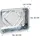 Quickpack Haushalt + Hygiene Gmbh Auflaufform Backform Ofenform Gratinform Aluminium rechteckig 3er Set Silber