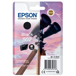 Original Epson C13T02V14010 / 502 Tintenpatrone schwarz