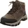 SKECHERS Selmen Melano Trekking Shoes, Chocolate Leather W/Mesh, 45