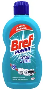 Sidol Bref Power Ceran® & Stahl Reiniger, Spezialreiniger, Pflege ohne Verkratzen, 500 ml - Flasche