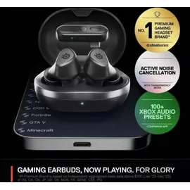 SteelSeries Arctis GameBuds Xbox Schwarz