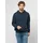 MCS Rundhalspullover "MCS Pullover MCChris", Herren, Gr. S, blau (schwarz sapphire), Obermaterial: 100% Baumwolle, Pullover Rundhalspullover