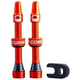 CushCore Presta Tubeless Ventile 44 mm orange