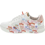 Fusion Sportliche Schnürschuhe Damen, Weiß | Gr.: 39