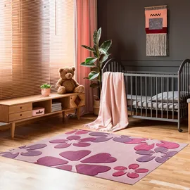 LUXOR LIVING Flair Carving 6127 60 x 115 cm, light pink,