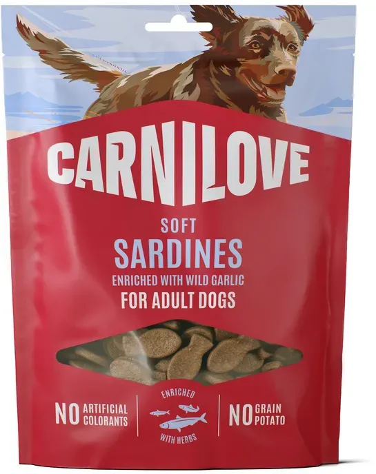 Carnilove Hundesnack „Sardinen mit Bärlauch“ 200g