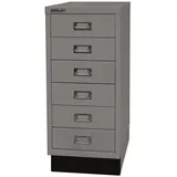 Bisley Aktenschrank MultiDrawer Schubladenschrank in Silber - Maße: H 67 x B 28 x T 38 cm grau|silberfarben