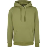 URBAN CLASSICS Organic Basic Kapuzenpullover Olive Green L