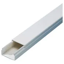 Leitungsschutz-Kanal PVC 2 m,15x30 mm, weiß