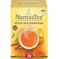 Teekanne NamasTee® Gold des Kurkuma Bio-Tee 15 Portionen