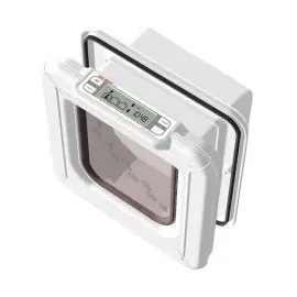 Cat Mate Elite Mikrochip-Katzenklappe 1 Stück Weiß