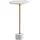 Wohnling WL7.208 Beistelltisch Echter Marmor / Metall 30x30x60 cm