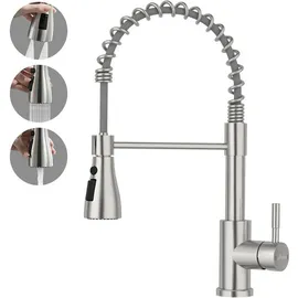luxuskollektion Wasserhahn Küche mit Brause Weiß