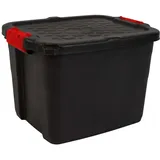 Strata Aufbewahrungsbox 42 L 1-tlg. schwarz