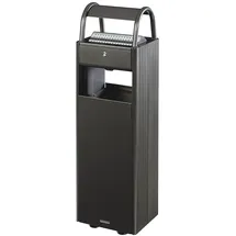 Rossignol Standascher-Abfallbehälter Metall 6L/30L grau