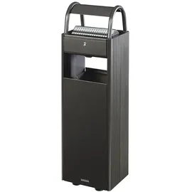 Rossignol Standascher-Abfallbehälter Metall 6L/30L grau