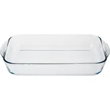 Pasabahce Auflaufform Lasagne Backform Glas 40x25cm Ofenschüssel Ofenform Borcam Servierschalen