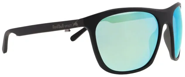 Red Bull SPECT ROCKET - Sonnenbrille - schwarz | grün verspiegelt (ROCKET-006P)