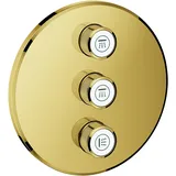 Grohe Grohtherm SmartControl Unterputzventil rund für 3 Verbraucher Messing 29122GL0
