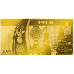 Goldnoten-Münzen zu den 2-Euromünzen der Bundesländer