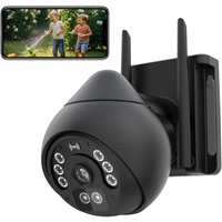 VSTARCAM 4MP HD 360 Sicherheits Kamera für den Außenbereich mit Farbnachtsicht,WiFi CCTV Kamerasysteme, Außen PTZ-Kamera mit Sirene & Scheinwerfer,PIR-Bewegungserkennung,2-Wege-Audio