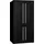Smeg FQ960BL6 Multi Door (572 l, 1870 mm hoch, Schwarz)