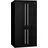 FQ960BL6 Multi Door (572 l, 1870 mm hoch, Schwarz)