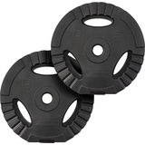 ScSPORTS® Hantelscheiben 2er Set 1,25/2,5/5/10/15kg 30mm Gewichtsscheiben Hantel, 10 kg, (2-tlg)