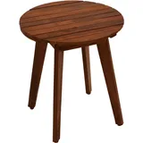 DEGAMO Beistelltisch BAYAMO 40cm rund,Akazie geölt