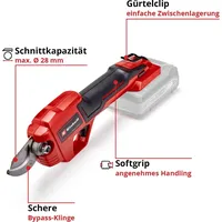 Einhell Akku-Astschere GE-LS 18 Li - Solo + E-Box