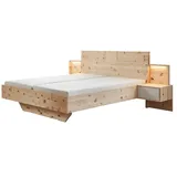 Zirbenholzbett Sonus 180 x 200 cm Holz Zirbe