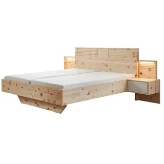 Zirbenholzbett Sonus 180 x 200 cm Holz Zirbe