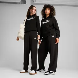 Puma Essentials Small No. 1 Logo Comfort French Terry Straight Jogginghose Damen 01 black S