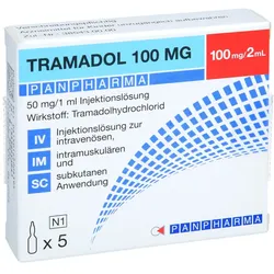 TRAMADOL PANPHARMA 100 mg/2 ml Injektionslösung 5X2 ml