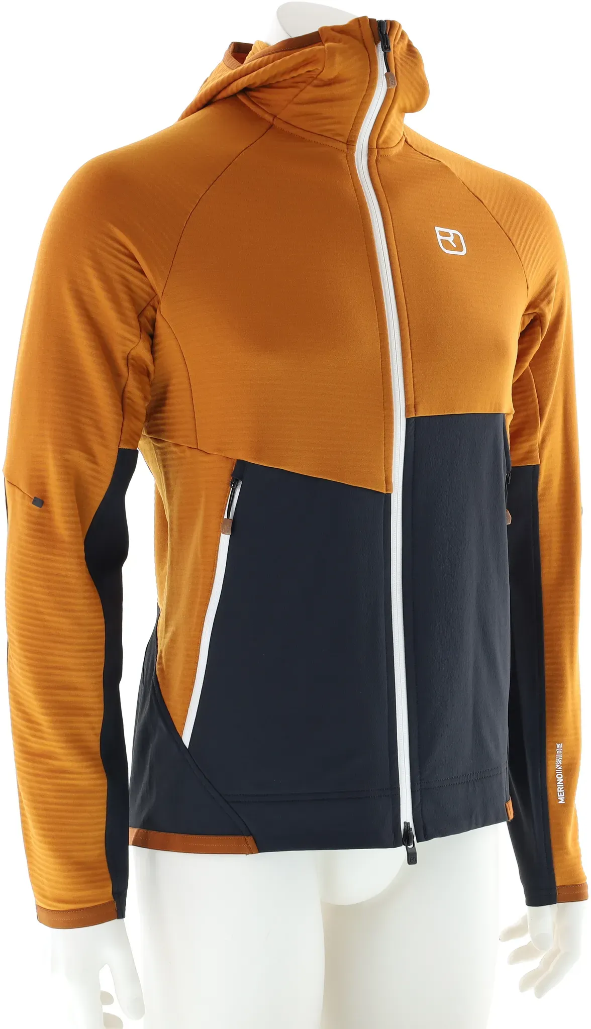 ortovox fleece rib hoody herren