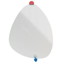 Aloni LED-Spiegel mit Beleuchtung Wandspiegel Single-Touch-Schalter Anti-Kondensation 80x60 cm