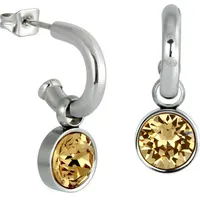 Amello Creolen ESOS01Y silber/gelb 89139589