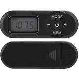 Archuu DSP Mini-UKW-Radio, Tragbarer Mini-Digital-UKW-Radio-Kopfhörer-Lanyard-Musik-Player mit 1,1-Zoll-LCD-Display, mit Kopfhörer (Schwarz)