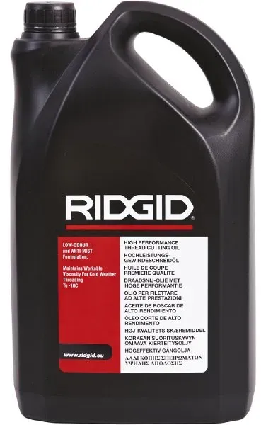RIDGID Gewindeschneidöl mineralisch - 5 Liter in Flasche