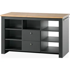 OTTO home Unterschrank KOCHSTATION KS-Westminster 150 x 68 x 92 cm Grau