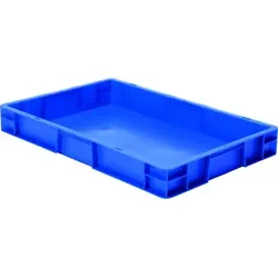 Transport-Stapelkasten TK600/75-0, grau